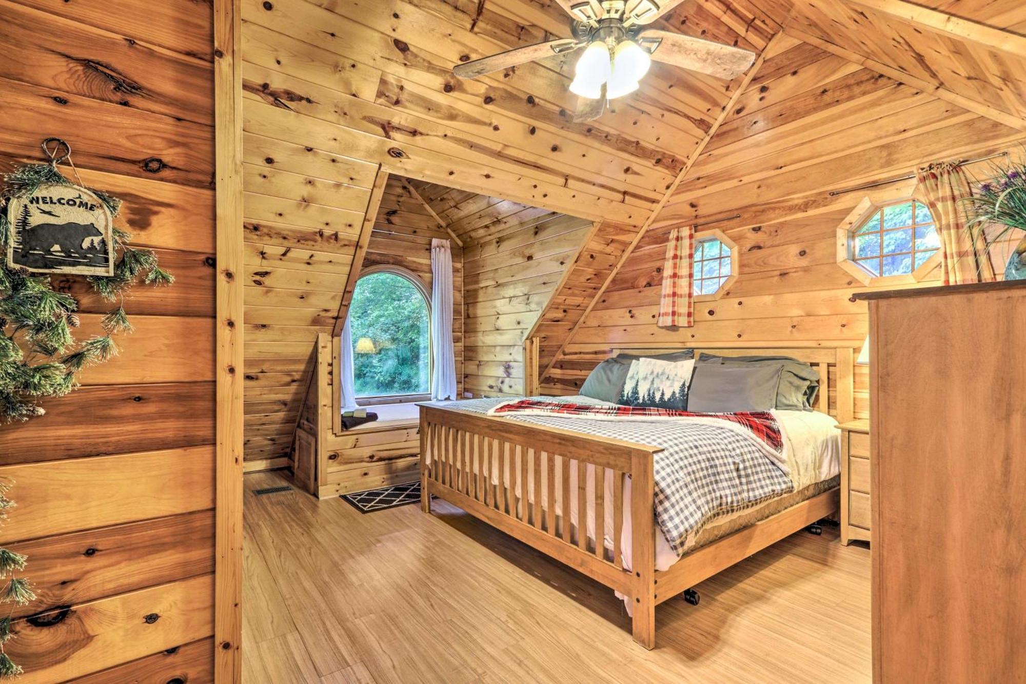 Cozy Mountain Cabin In Perfect Location 세비어빌 외부 사진