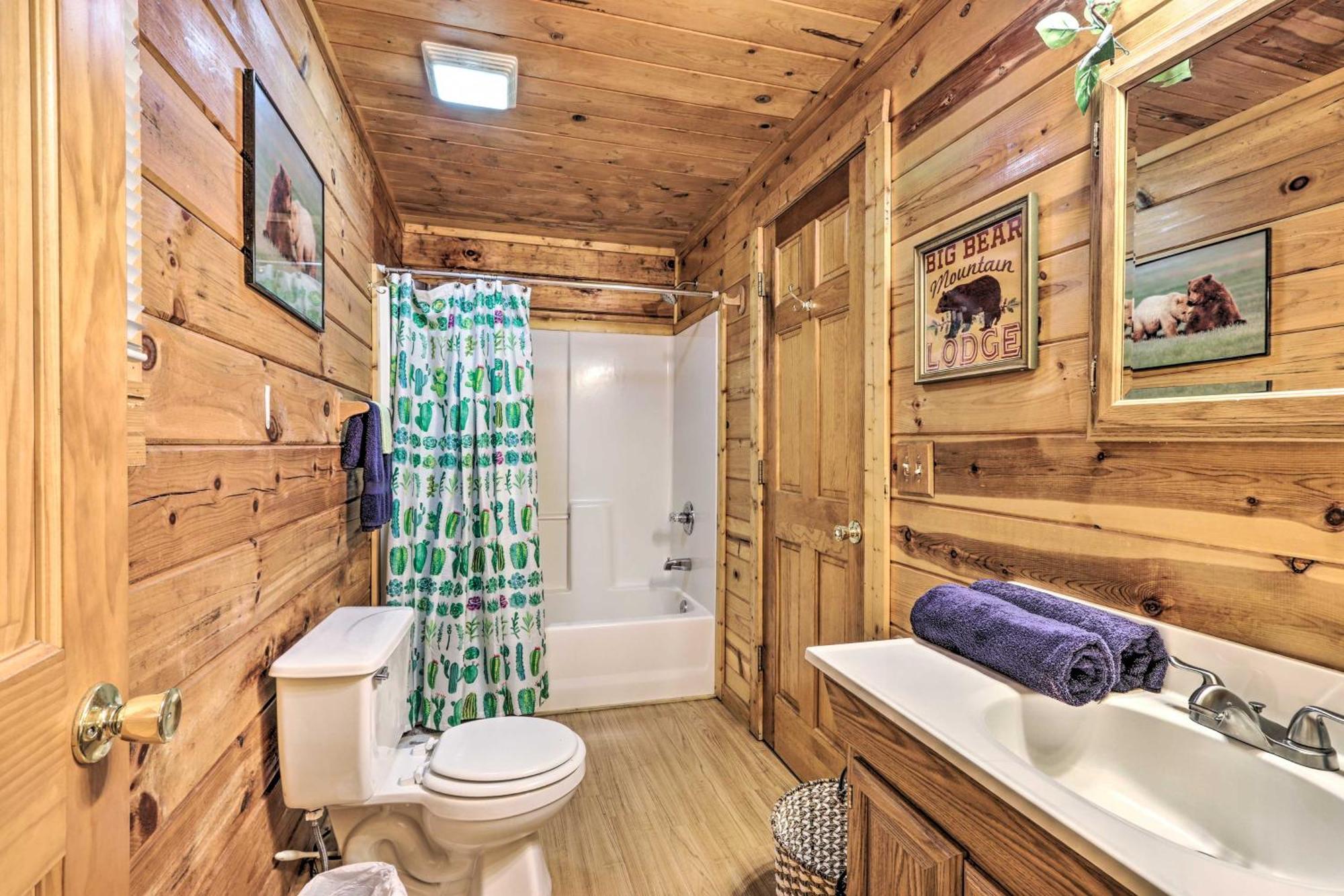 Cozy Mountain Cabin In Perfect Location 세비어빌 외부 사진