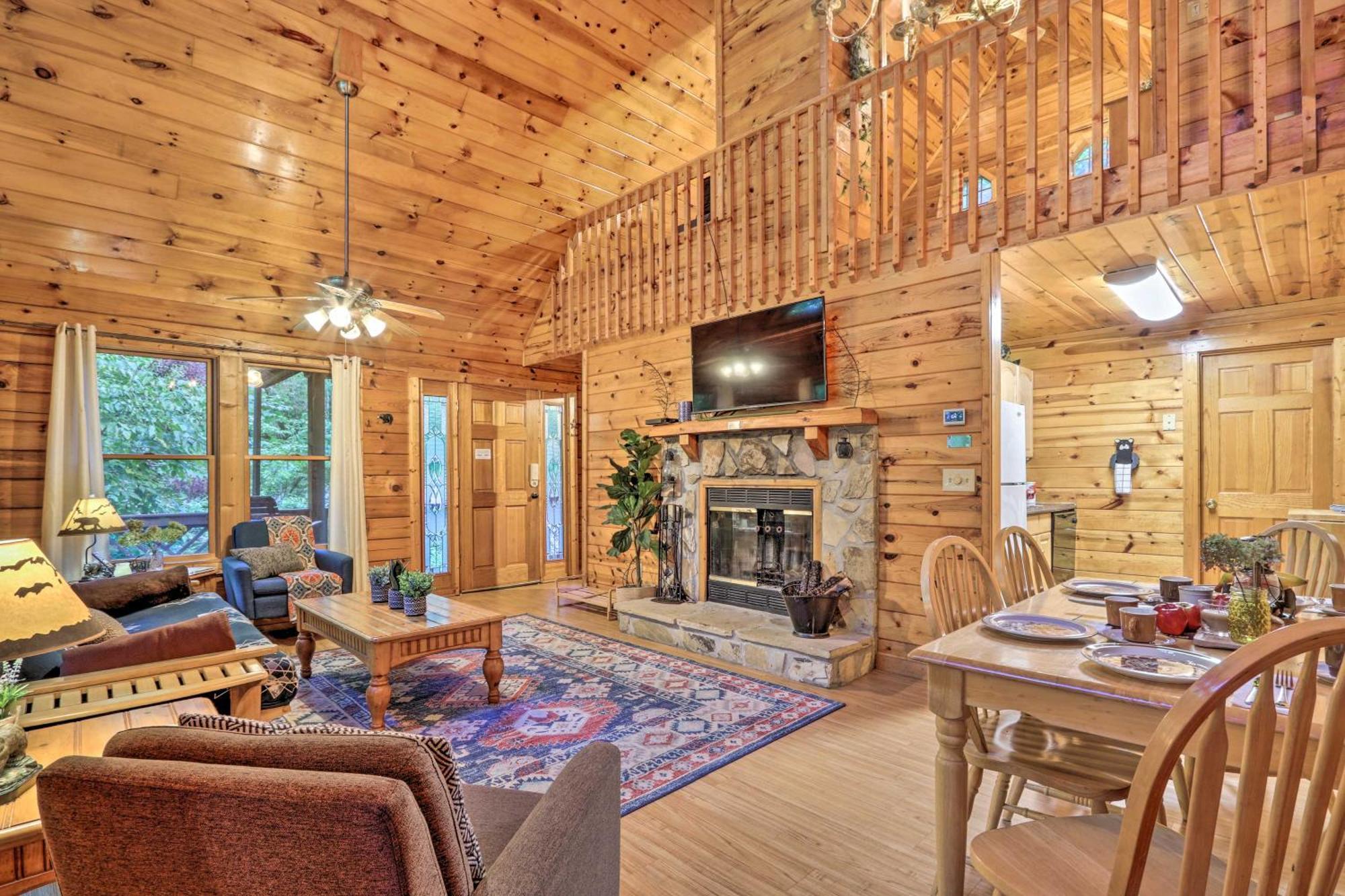 Cozy Mountain Cabin In Perfect Location 세비어빌 외부 사진