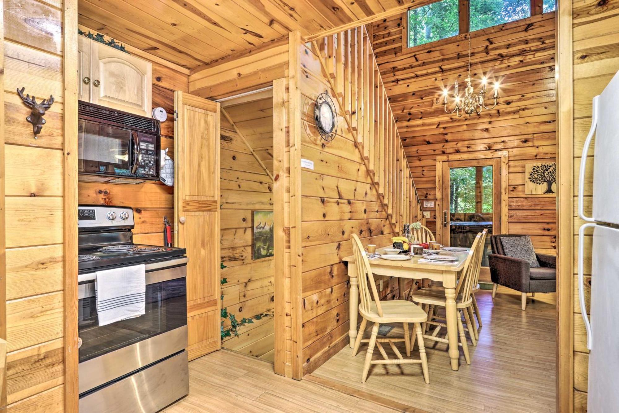Cozy Mountain Cabin In Perfect Location 세비어빌 외부 사진