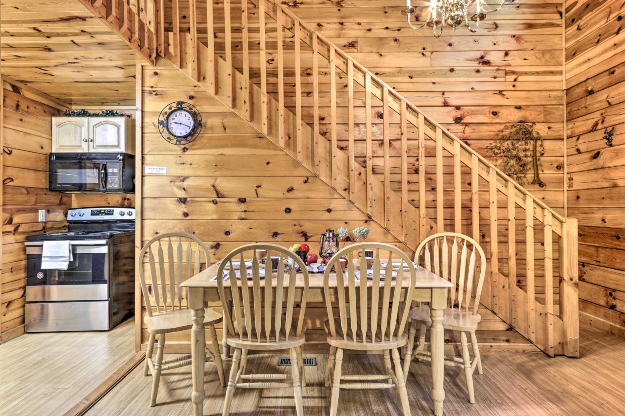 Cozy Mountain Cabin In Perfect Location 세비어빌 외부 사진