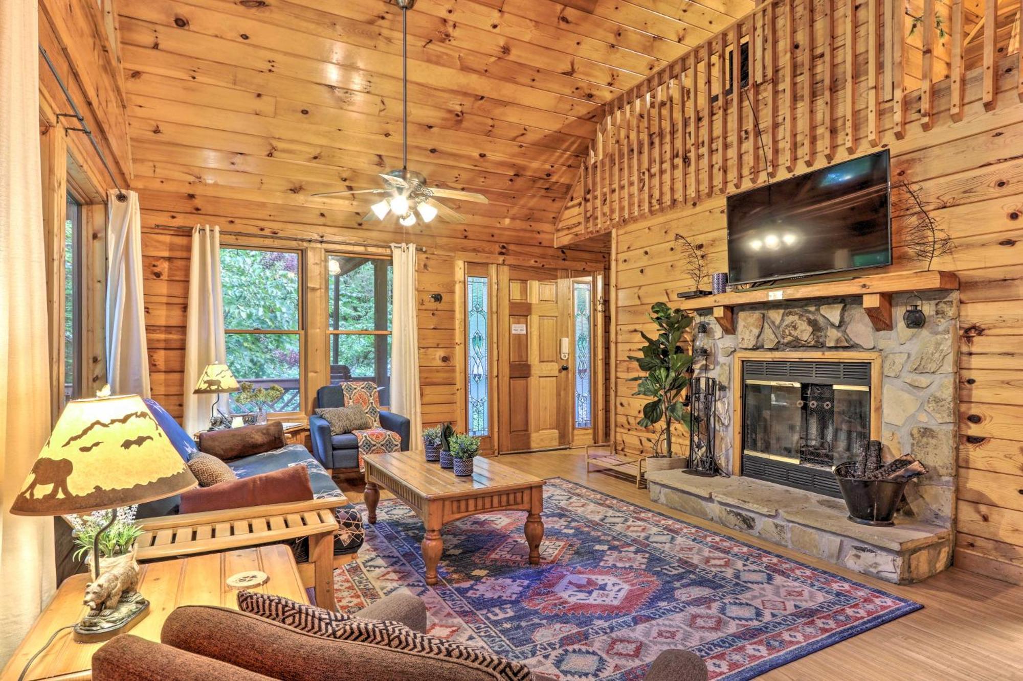 Cozy Mountain Cabin In Perfect Location 세비어빌 외부 사진