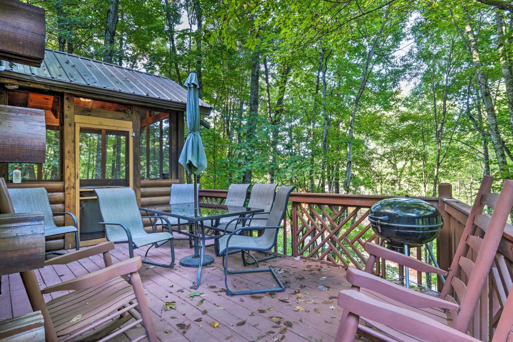 Cozy Mountain Cabin In Perfect Location 세비어빌 외부 사진